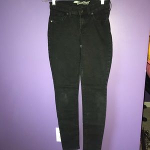 Black skinny jeans